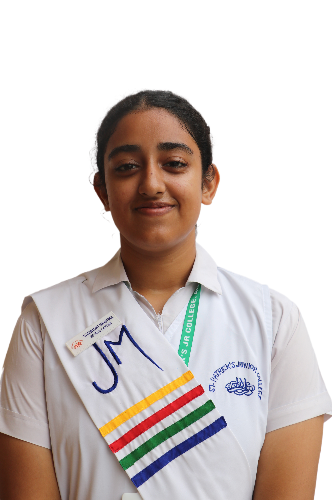SAMRIDHI SHARMA(SPORTS CAPTAIN)